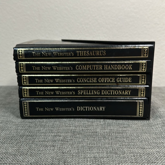 New Webster’s Mini Reference Set of Practical Information Set of 5 1993 - Picture 2 of 7